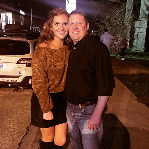 Image of Caption: Ashely and Chad Jones went on a date night and attended Ron White show