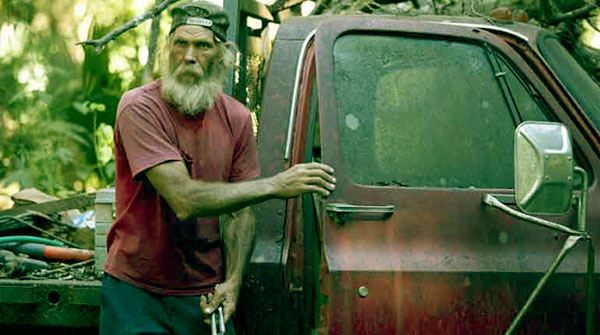 Image of Caption: Mitchell Guist on Swamp People