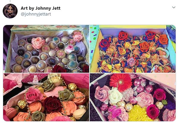 Image of Caption: Johnny Jett's artwork for sale
