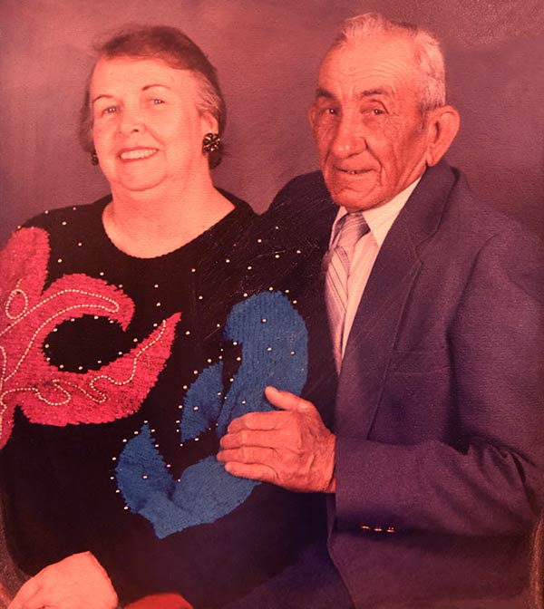 Image of Daniel Edgar's father and mother