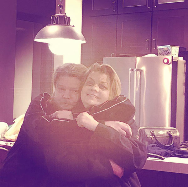 Image of Kim Harrison is spending time with her oldest son, Corey Harrison