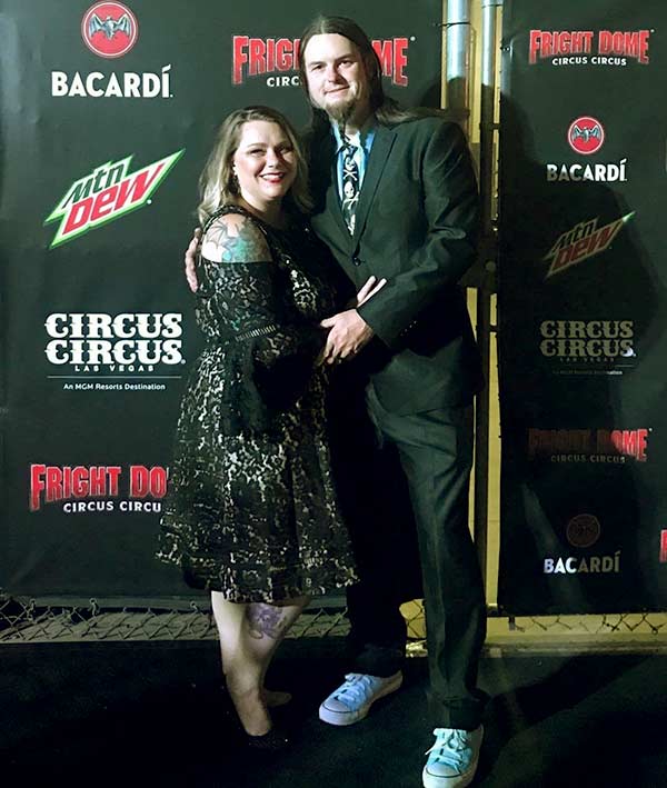 Image of Counting Car's lead painter Ryan Evans and his wife, Dana Pauley